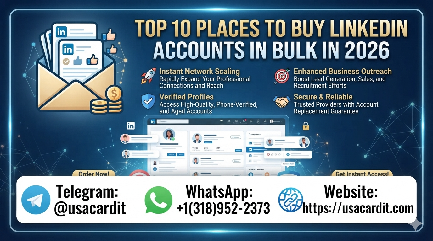 Top 10 Places to Buy LinkedIn Accounts in Bulk in 2026