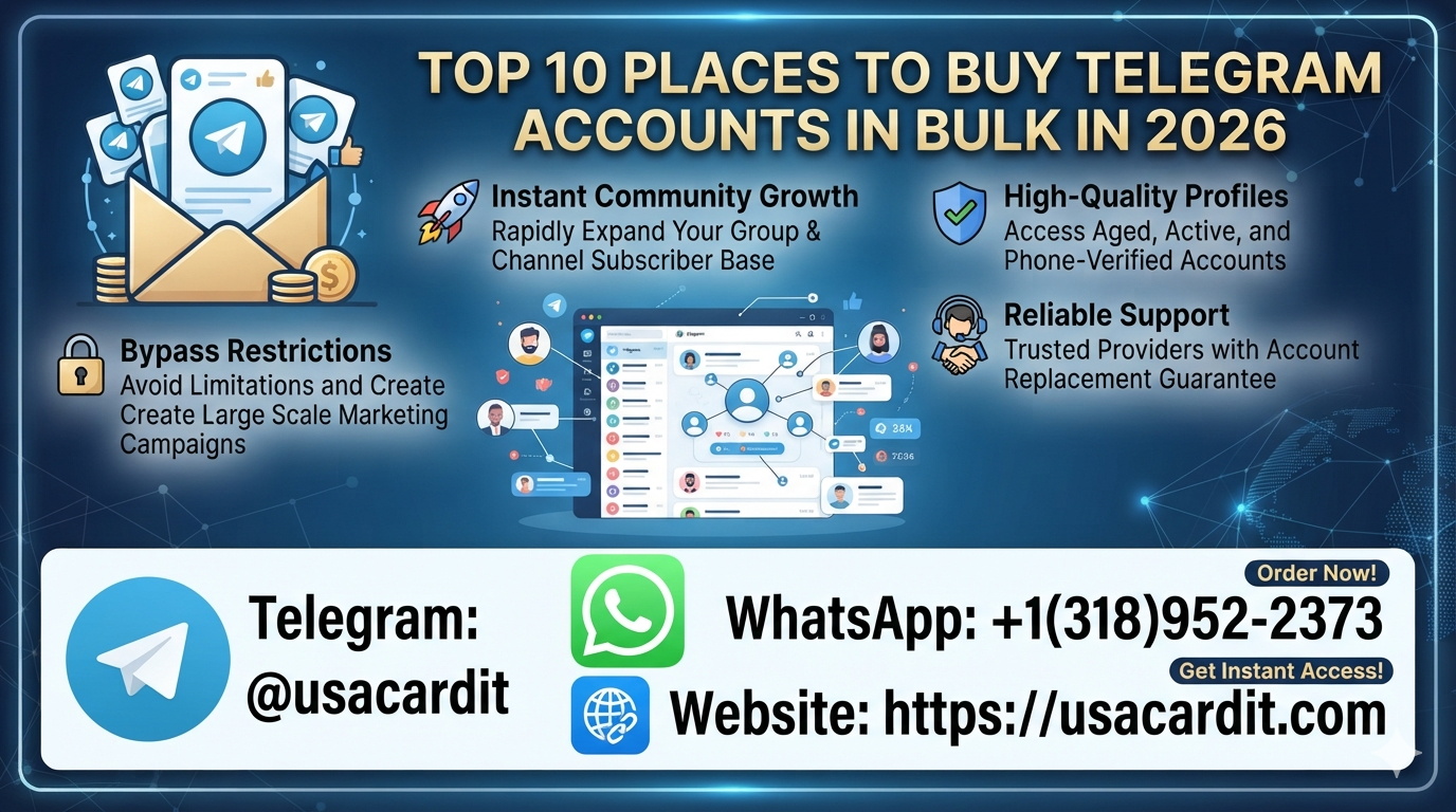 Top 10 Places to Buy Telegram Accounts in Bulk in 2026
