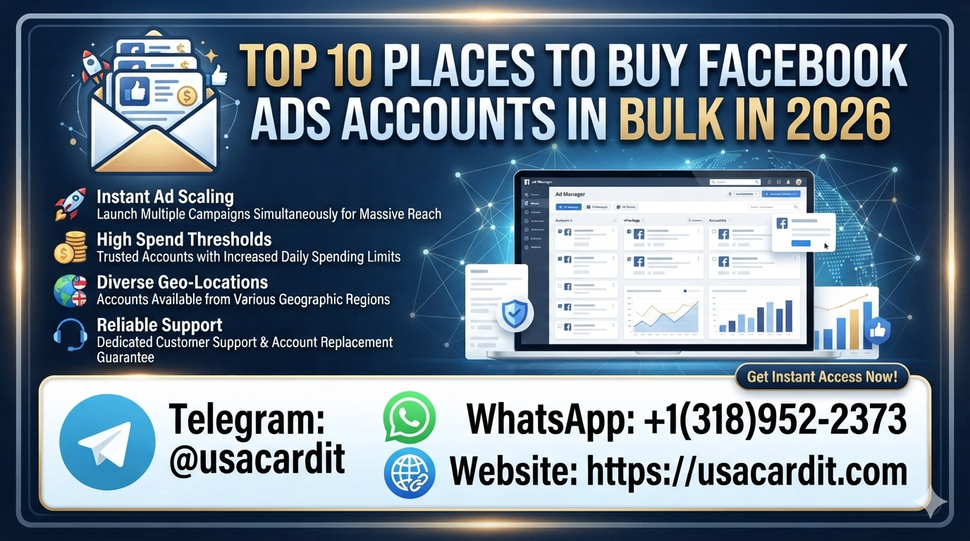 Top 10 Places to Buy Facebook Ads Accounts in Bulk in 2026